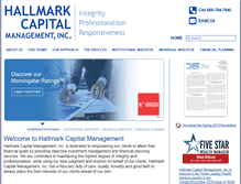 Tablet Screenshot of hallcapmgt.com